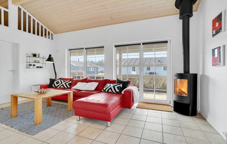 Ferienhaus Lönne mit Kamin